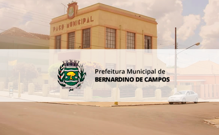 Relógios de Ponto para Prefeitura de Bernardino de Campos